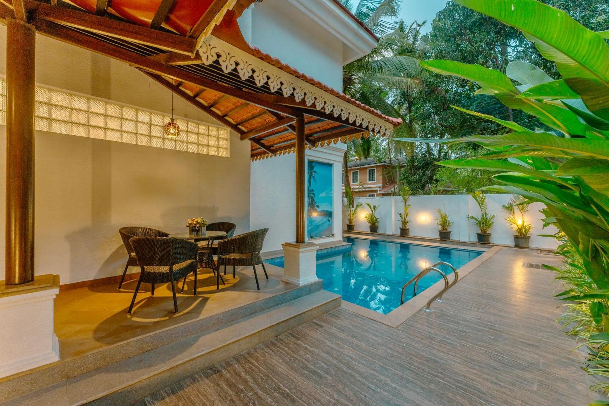Villa Shambhala Luxury Villa With Private Pool Close To Anjuna Vagator Verla Eksteriør bilde